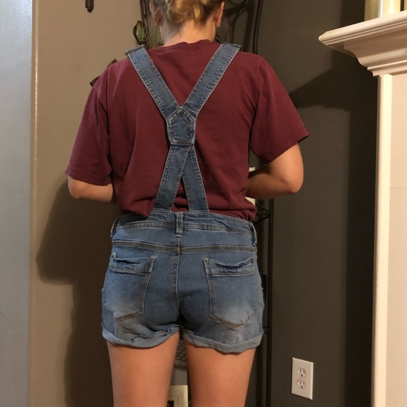 Tinseltown Denim couture overalls - Picture 3 of 4